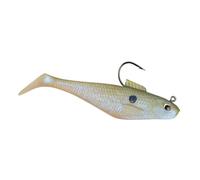 BERKLEY PowerBait Pre-Rigged Swim Shad Fishing Bait, Shad, 3in | 8cm, Irresistible Scent & Flavor, Realistic Profile, Ready-to-Fish, Ideal for Bass, Walleye, Pike and More