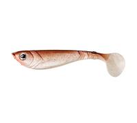 Berkley PowerBait Pulse Shad, Soft Plastic Lure with Scented Formula for Predator Fishing Anglers, Jighead & Dropshot Rig Compatible, Ideal for Bass, Perch, Zander & Pike, 6cm, Brown Chartreuse
