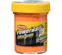 Berkley Powerbait Select Glitter Trout Bait, Fluo Orange, 50 g