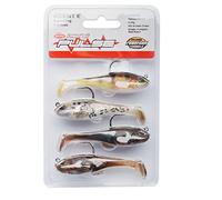 Berkley Pulse Agent E Soft Lure Pack, 4 Lures, Perfect Goby Imitations, Well-Suited to Jigging, Retrieving, and Vertical Fishing. Four Fish-Catching Colours Per Pack, 10g | 5.5cm