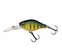 Berkley Pulse Fry Deep Crankbait Fishing Lure, High-Castability Hard Bait, Sinking Minnow for Perch, Trout, Chub, Asp, Long-Range Casting, Deep-Diving Crankbait, 3.8cm, Perch