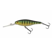 Berkley Pulse Minnow Deep | Deep-Diving Hardbait Lure for Pike, Zander & Trout | Realistic Minnow Design with Aggressive Swimming Action | Freshwater Fishing bait for Lakes & Rivers | 8cm, Goldie