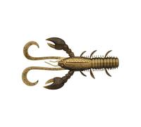 Berkley Pulse Realistic Craw; Soft Plastic Crayfish Lure for Freshwater Predator Fishing; Texas Rig, Carolina Rig, Cheb Rig, Ned Rig & Jighead; Shrimp-Flavored for Perch, Zander, 7cm, Metalhead