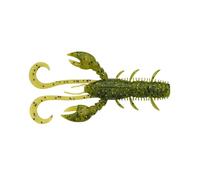 Berkley Pulse Realistic Craw; Soft Plastic Crayfish Lure for Freshwater Predator Fishing; Texas Rig, Carolina Rig, Cheb Rig, Ned Rig & Jighead; Shrimp-Flavored for Perch, Zander, 7cm, Green Olive