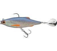 Berkley Pulse Realistic Flash Soft Bait Lure | Paddle Tail Shad for Pike, Perch, Zander & Bass | Flash Foil for Extra Attraction | Ultra-Responsive Swimbait for Freshwater Predators | 14cm, Roach