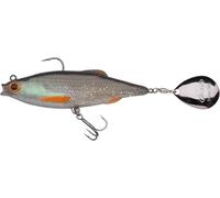 Berkley Pulse Realistic Flash Soft Bait Lure | Paddle Tail Shad for Pike, Perch, Zander & Bass | Flash Foil for Extra Attraction | Ultra-Responsive Swimbait for Freshwater Predators | 14cm, Bleak