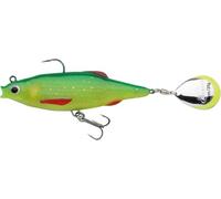Berkley Pulse Realistic Flash Soft Bait Lure | Paddle Tail Shad for Pike, Perch, Zander & Bass | Flash Foil for Extra Attraction | Ultra-Responsive Swimbait for Freshwater Predators | 17cm, Firetiger