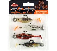 Berkley Pulse Realistic Mix, Fishing Hook, Soft Lures, PredatorFishing, Ideal for Catching Pike, Perch and Zander, Chosen by Berkley Pro Anglers, Great Gift For Lure Anglers, Unisex, Assorted, Small