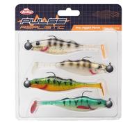 Berkley Pulse Realistic Perch Prerigged, Fishing Hook, Soft Lures, PredatorFishing, Zander, Unisex, Assorted, 7g | 70mm