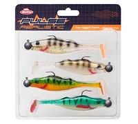 Berkley Pulse Realistic Perch Prerigged, Fishing Hook, Soft Lures, PredatorFishing, Zander, Unisex, Assorted, 10g | 11cm