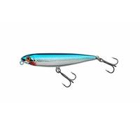 Berkley Pulse Slurp Surface Lure | Topwater Stickbait for Bass, Pike, Perch, Zander & Trout | Walk-the-Dog Action Hardbait | Freshwater & Saltwater Predator Fishing Lure |8.5cm, Blue Flash