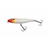 Berkley Pulse Slurp Surface Lure | Topwater Stickbait for Bass, Pike, Perch, Zander & Trout | Walk-the-Dog Action Hardbait | Freshwater & Saltwater Predator Fishing Lure |6.5cm, Red Head