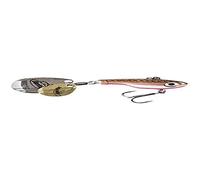Berkley Pulse Spintail, Jig Lure with Spinner Blade & Berkley Fusion Treble Hook - Long Casting Hard Bait for Perch, Trout, Pike, Unisex, Black & Red, 14g | 70mm