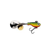 Berkley Pulse Spintail, Jig Lure with Spinner Blade & Berkley Fusion Treble Hook - Long Casting Hard Bait for Perch, Trout, Pike, Unisex,Firetiger, 14g | 70mm