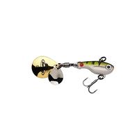 Berkley Pulse Spintail, Jig Lure with Spinner Blade & Berkley Fusion Treble Hook - Long Casting Hard Bait for Perch, Trout, Pike, Unisex,Perch, 14g | 70mm