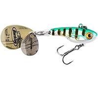 Berkley Pulse Spintail, Jig Lure with Spinner Blade & Berkley Fusion Treble Hook - Long Casting Hard Bait for Perch, Trout, Pike, Unisex, Holo Perch, 14g | 70mm