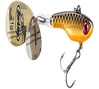 Berkley Pulse Spintail, Jig Lure with Spinner Blade & Berkley Fusion Treble Hook - Long Casting Hard Bait for Perch, Trout, Pike, Unisex, Dark & Dirty Roach, 9g | 60mm