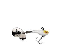 Berkley Pulse Spintail, Jig Lure with Spinner Blade & Berkley Fusion Treble Hook - Long Casting Hard Bait for Perch, Trout, Pike, Unisex,Pearl, 21g | 75mm
