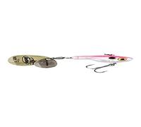 Berkley Pulse Spintail, Jig Lure with Spinner Blade & Berkley Fusion Treble Hook - Long Casting Hard Bait for Perch, Trout, Pike, Unisex, Pearl Pink, 14g | 70mm