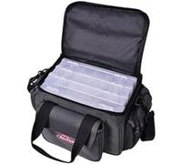 Berkley Ranger Luggage - Fishing Bags with Tackle Boxes and Spacers - Non Corrosive Zipslides, Small - Mini, Grey