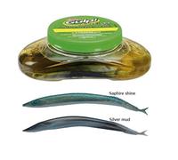 Berkley Saltwater Gulp Alive Sandeel 5" Sapphire Shine