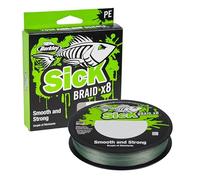 Berkley Braided Fishing Line Sick Braid - 8-Strand 0.14mm 36lb - 150m Moss Green