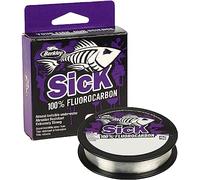 Berkley Fluorocarbon Leader Sick - Fast Sinking, Invisible, Clear - 0.45mm 50m