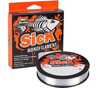 Berkley Sick Nylon Fishing Line - Strong Tension Monofilament Fishing Wire, Low Stretch, Low Memory, Abrasion Resistant And Perfect For Freshwater and Saltwater Sea Fishing