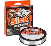 Berkley Sick Nylon Fishing Line - Strong Tension Monofilament Fishing Wire, Low Stretch, Low Memory, Abrasion Resistant And Perfect For Freshwater and Saltwater Sea Fishing