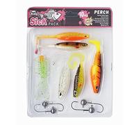 Berkley Sick Perch Pack, Lure kits, Predator Fishing Lure for Perch, Mixed Colours