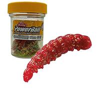 BERKLEY Sparkle Honey Worms 2.5cm Red
