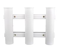 Berkley Tube Rod Rack 3 Rods, Storage Rack, Rod Management,Unisex, White