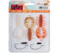 Berkley URBN C-Rig Kit, Pack of 3 Soft Baits Specially Chosen by Berkley's Street Fishing Experts, Carolina Rig, Ideal for Catching Perch, Pike and Zander, Includes Hooks and Weights