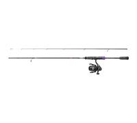 Berkley URBN II Finesse Combo, Fishing Rod and Reel Combo, Lure Fishing Spinning Combo, Predator Fishing,Pike/Perch/Zander, Unisex, Black, 2m | 3-14g