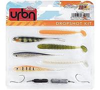 Berkley URBN Kit Dropshot, Fishing Hook, Soft Lures, Streetfishing, Perch, Unisex, Assorted, Varied