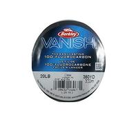 Berkley Vanish®, Clear, 10lb | 4.5kg, 250yd | 228m Fluorocarbon Fishing Line, Suitable for Saltwater and Freshwater Environments