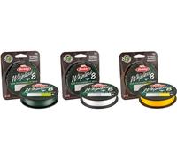 BERKLEY WHIPLASH 8 BRAID LINE/ Crystal Green Yellow / 300m Spools / All Sizes