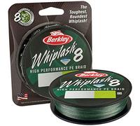 Berkley Whiplash 8 Braided Fishing Line - 100% Dyneema 8 Strand Braid for Saltwater and Freshwater Fishing