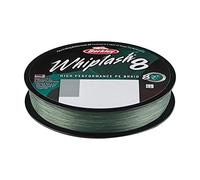 Berkley Whiplash8, Fishing Line, Superline, , Predator Fishing, Pike, Perch, Zander, Trout, Unisex, Moss Green, 0.1mm | 14.8kg | 32lb | 165yd