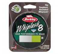 Berkley Whiplash8, Fishing Line, Superline, , Predator Fishing, Pike, Perch, Zander, Trout, Unisex, Moss Green, 0.12mm | 17.5kg | 38lb | 165yd