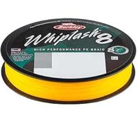 Berkley Whiplash8, Fishing Line, Superline, , Predator Fishing, Pike, Perch, Zander, Trout, Unisex, Yellow, 0.2mm | 27.7kg | 61lb | 330yd
