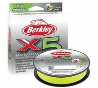 Berkley x5 Braid Flame Green 150 m, 300 m & 250 m(1 Pack) - Fishing Line