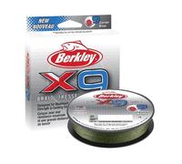 BERKLEY X9 BRAID LINE /Crystal,Green,Flame Fluoro Green /300m Spools /All Sizes