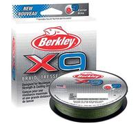 Berkley X9 Braided Fishing Line - 9 Strand Braid Line for Saltwater and Freshwater Fishing, Unisex, Low-Vis Green, 0.06mm | 6.4kg | 150m | 165yd