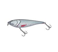 Berkley Zilla Glider, Fishing Hook, Hard Lures, Slow Sinking Glide Bait, Fusion 19 Treble Hooks, Erratic Action, extreme Loud Rattle, Lead Free PredatorFishing, Pike, Unisex, Roach, 67g | 160mm