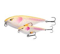 Berkley Zilla Glider Pike Fishing Lure | Easy-to-Fish Glide Bait with Weight Ramp System | Rattle & Fusion19 Treble Hooks | 0.5-2 m Depth Predator Lure for Freshwater | 10 cm | 18 g | Albino Trout