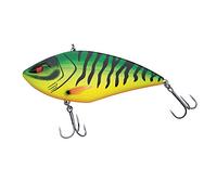 Berkley Zilla Lipless, Fishing Hook, Hard Lure, Fast Sinking Jerkbait / Crankbait with extreme Loud Rattle, Fusion 19 Treble Hooks - Lead Free Predator Fishing, Pike, Unisex, Firetiger, 80g | 135mm