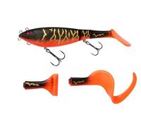 Berkley Zilla Tailswinger, Fishing Hook, Hard Lure, the First Jointed Tailbait on the Market With Amazing Swimming Action and Huge Versatility, PredatorFishing, Pike, Unisex, Shadow Tiger, 56g | 140mm