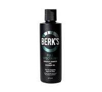 Berk's Full Spectrum Anti Dandruff Shampoo with Coal Tar, Salicylic Acid, Sulphur and Rosemary Oil, 230ml