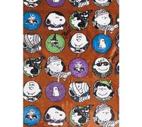 Berkshire Blanket & Home Co. Halloween Throws and Blankets (Orange w/Costume Faces, 50" x 70")
